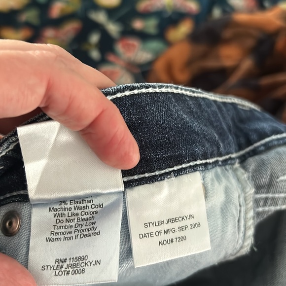 PAPER DENIM AND CLOTH low rise jeans. Size 4 - Picture 10 of 10